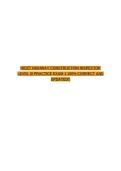 NICET HIGHWAY CONSTRUCTION INSPECTOR LEVEL III PRACTICE EXAM 1 100&percnt; CORRECT AND UPDATED&excl;&excl;