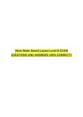 NICET LEVEL III FINAL EXAM BUNDLE&lpar;COMPLETE PACKAGE DEAL&rpar;QUESTIONS AND ANSWERS 100&percnt; CORRECT