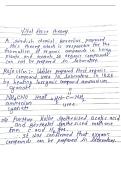 Organic chemistry class notes chapter one