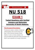 NU 518 Exam 1 &lpar;2026&rpar; PDF &vert; Health Assessment &vert; Exam-Style Questions &vert; USA