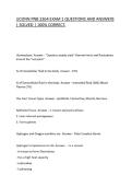 UCONN PNB 2264 EXAM 1 QUESTIONS AND ANSWERS &vert; SOLVED &vert; 100&percnt; CORRECT&period;