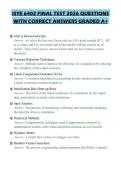 ISYE 6402 FINAL TEST 2026 QUESTIONS WITH CORRECT ANSWERS GRADED A&plus;