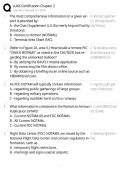 sUAS Certification &sol; Chapter 2 Study Guide &sol; Practice Test 2025 &sol; Score 100&percnt;