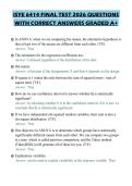 ISYE 6414 FINAL TEST 2026 QUESTIONS WITH CORRECT ANSWERS GRADED A&plus;