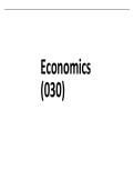 Economics class notes class 12