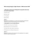WGU Learning Strategies in Higher Education - D389 Assessment 2026