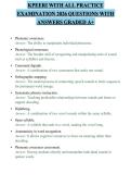 KPEERI WITH ALL PRACTICE EXAMINATION 2026 QUESTIONS WITH ANSWERS GRADED A&plus;