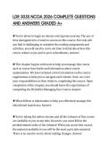 LDR 303S NCOA 2026 COMPLETE QUESTIONS AND ANSWERS GRADED A&plus;