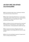 LDR STUDY SHEET 2026 DETAILED SOLUTION BLUEPRINT