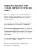 LDR 303S NCOA 2026 ACTUAL SCRIPT  COMPLETE QUESTIONS AND ANSWERS 100&percnt;  CORRECT 