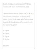 HESI - Fundamentals EXAM QUESTIONS AND ANSWERS-195