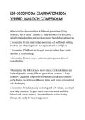 LDR-303S NCOA EXAMINATION 2026 VERIFIED SOLUTION COMPENDIUM