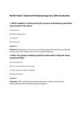 NR 507 Week 7 Advanced Pathophysiology Quiz 2026 Chamberlain