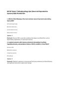 NR 507 Week 7 Pathophysiology Quiz &lpar;Renal and Reproductive Systems&rpar; 2026 Chamberlain