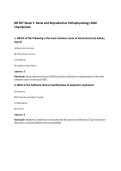 NR 507 Week 7&colon; Renal and Reproductive Pathophysiology 2026 Chamberlain