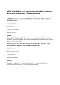 NR 507 Week 8 Edapt &ndash; CNS Brain Disorders&comma; Convulsions&comma; Headaches & Cranial Nerves Exam 2026 &vert;Chamberlain College