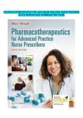 &ast;Test Bank for Pharmacotherapeutics for Advanced Practice Nurse Prescribers&comma; 6th Edition &vert; Complete Chapters 1-55 &vert; Instant Download PDF&ast;