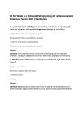 NR 507 Weeks 4&ndash;5&colon; Advanced Pathophysiology of Cardiovascular and Respiratory Systems 2026 &vert;Chamberlain