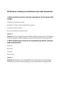 NR 546 Week 5 Antidepressant Medications Quiz 2026 &vert;Chamberlain