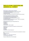 PNB 2274 EXAM 3 QUESTIONS AND ANSWERS ALL CORRECT