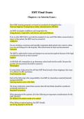 EMT Final Exam Latest 2026&ndash;2027 Updated&period; Verified Questions and Answers Covering Emergency Medical Technician Core Skills and Patient Care&period; Complete Practice Resource for Exam Preparation and Certification Success&period;