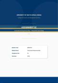 MNE3702 Assignment 2 2026 Due April 2026