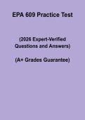 EPA 609 Practice Test 2026 &vert; HVAC Technician Certification Mock Exam PDF