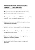 MANAGING HUMAN CAPITAL 2026 HIGH PROBABILITY EXAM QUESTIONS
