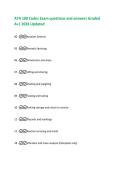 ATA 100 Codes Exam questions and answers Graded  A&plus;&vert; 2026 Updated 