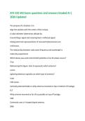 ATE 225 W2 Exam questions and answers Graded A&plus;&vert;  2026 Updated 