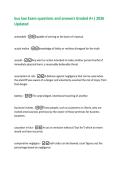 bus law Exam questions and answers Graded A&plus;&vert; 2026  Updated 