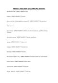 PNB 2274 FINAL EXAM QUESTIONS AND ANSWERS