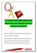 SOC 002i Chapter 5 Exam 2026 &ndash; 60 Questions & Answers on Social Class&comma; Inequality & Stratification &ndash; Sociology
