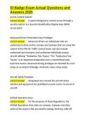 ID Badge Exam Actual Questions and Answers 2026&period;docx