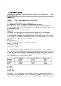 Test Bank for Fundamentals of Taxation by Suzanne Youngberg PDF &vert; Chapters 1&ndash;18 &vert; Verified Q&A &vert; Latest Update 2026