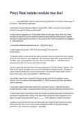 Perry Real estate module two test REVISED AND UPDATED FOR 2026&sol;2027 ACTUAL EXAM COMPLETE QUESTIONS AND CORRECT DETAILED ANSWERS &lpar;VERIFIED ANSWERS&rpar; &vert;ALREADY GRADED A&plus;&vert;&vert;BRAND NEW&excl;&excl;