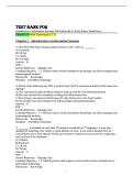 Test Bank for Introduction to Information Systems &ndash; Chapters 1&ndash;14 &plus; Technology Guide &lpar;1&ndash;3&rpar; &vert; Verified Q&A &vert; Latest Update 2026