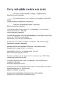 Perry real estate module one exam REVISED AND UPDATED FOR 2026&sol;2027 ACTUAL EXAM COMPLETE QUESTIONS AND CORRECT DETAILED ANSWERS &lpar;VERIFIED ANSWERS&rpar; &vert;ALREADY GRADED A&plus;&vert;&vert;BRAND NEW&excl;&excl;