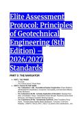 2026&sol;2027 Test Bank for Principles of Geotechnical Engineering 8th Edition by Das & Sobhan