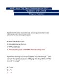NBRC Mock TMC Exam Review Complete Questions and Answers Study Guide