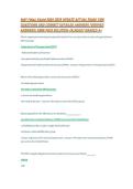 EMT Final Exam 2024 Latest 2026&ndash;2027 Updated&period; Verified Questions and Answers Covering Emergency Medical Technician Core Skills&period; Complete Practice Resource for Exam Preparation and Certification Success&period;
