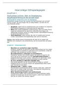 Samenvatting Jeugdhulp 1 - conceptuele toets 2&period;3 Orthopedagogiek
