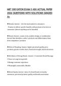 MKT 300 EATON EXAM 3 ASU ACTUAL PAPER 2026 QUESTIONS WITH SOLUTIONS GRADED A&plus;