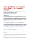 STUDY QUESTIONS - ASTM C39&sol;C39M WITH CORRECT QUESTIONS AND ANSWERS