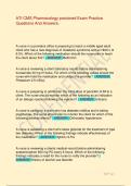 ATI CMS Pharmacology proctored Exam Practice Questions And Answers&period;