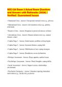 NSG 526 Exam 3 Actual Exam Questions and Answers with Rationales &lpar;2026&rpar; &vert; Verified &vert; Guaranteed Success