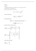 CFA Level 1 Curriculum Summary