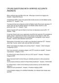 CPL250 QUESTIONS WITH VERIFIED ACCURATE ANSWERS