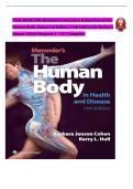 Test Bank for Memmler's Structure & Function of the Human Body&comma; Enhanced Edition&comma; 14th Edition by Barbara Janson Cohen & Kerry L&period; Hull &vert; Chapters 1-25 &vert; Questions & Answers &vert; A&P&comma; Nursing&comma; & Allied Health Exam Prep 