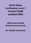 SUAS Safety Certification Level 1 Practice Exam 2026 &vert; Study Guide & Practice Questions PDF